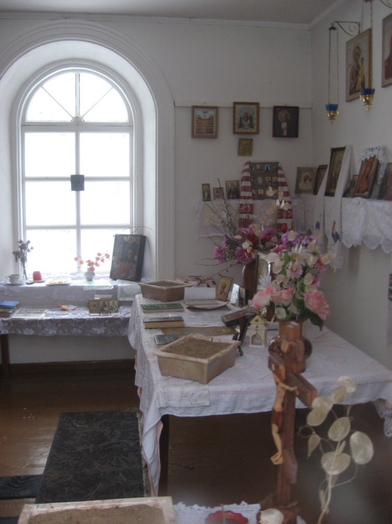 Часовня Александра Невского, Репьи (Лужский район, Ленинградская область). интерьер и убранство
