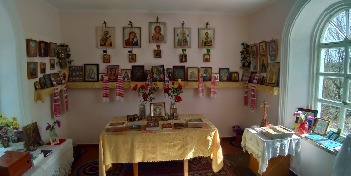 Часовня Александра Невского, Репьи (Лужский район, Ленинградская область). интерьер и убранство