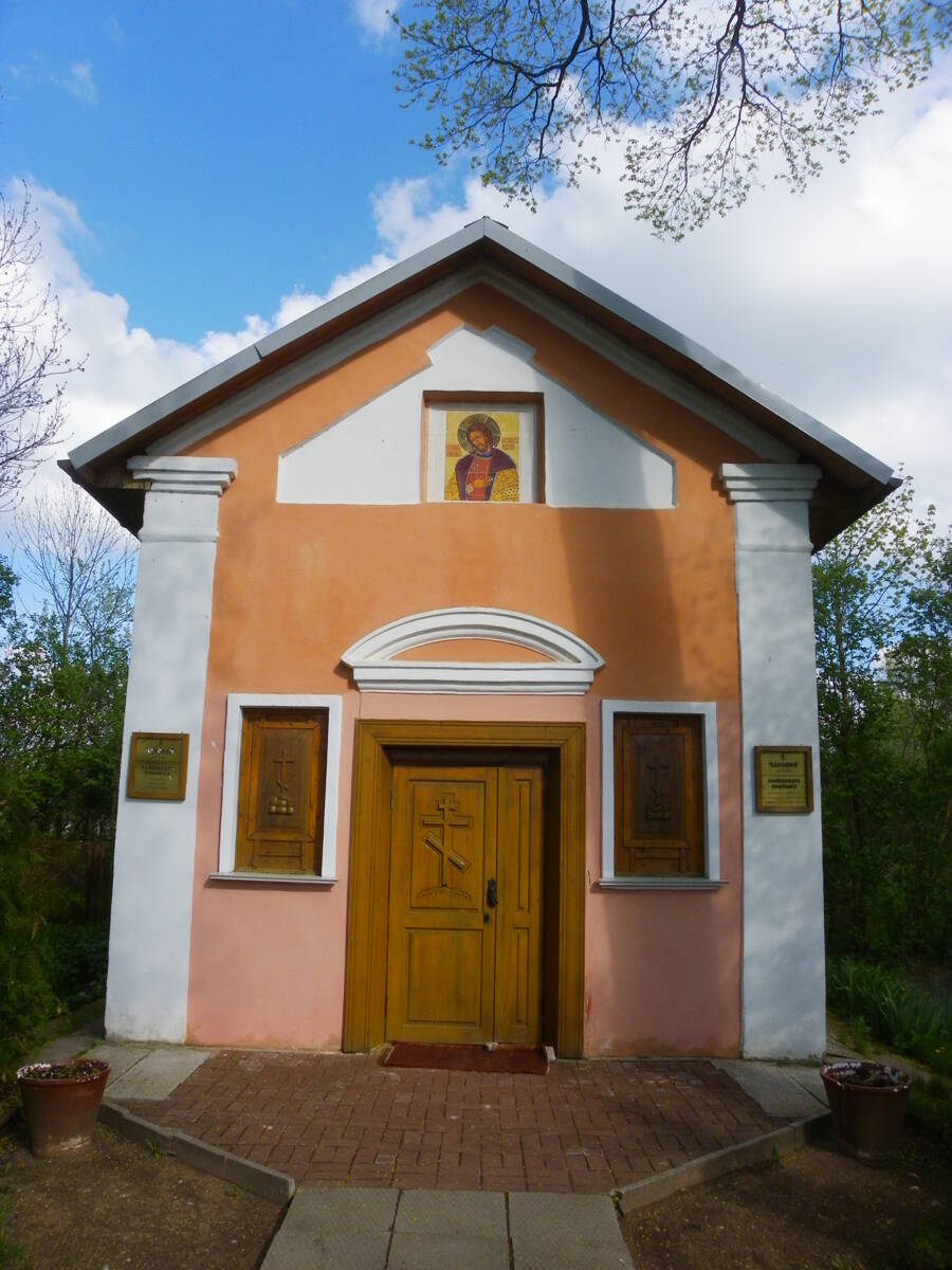 Часовня Александра Невского, Репьи (Лужский район, Ленинградская область). фасады