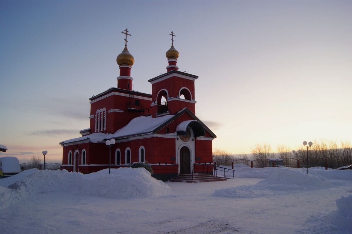 Церковь Всех Святых в Восточном (каменная), Мурманск (Мурманск, город, Мурманская область). фасады