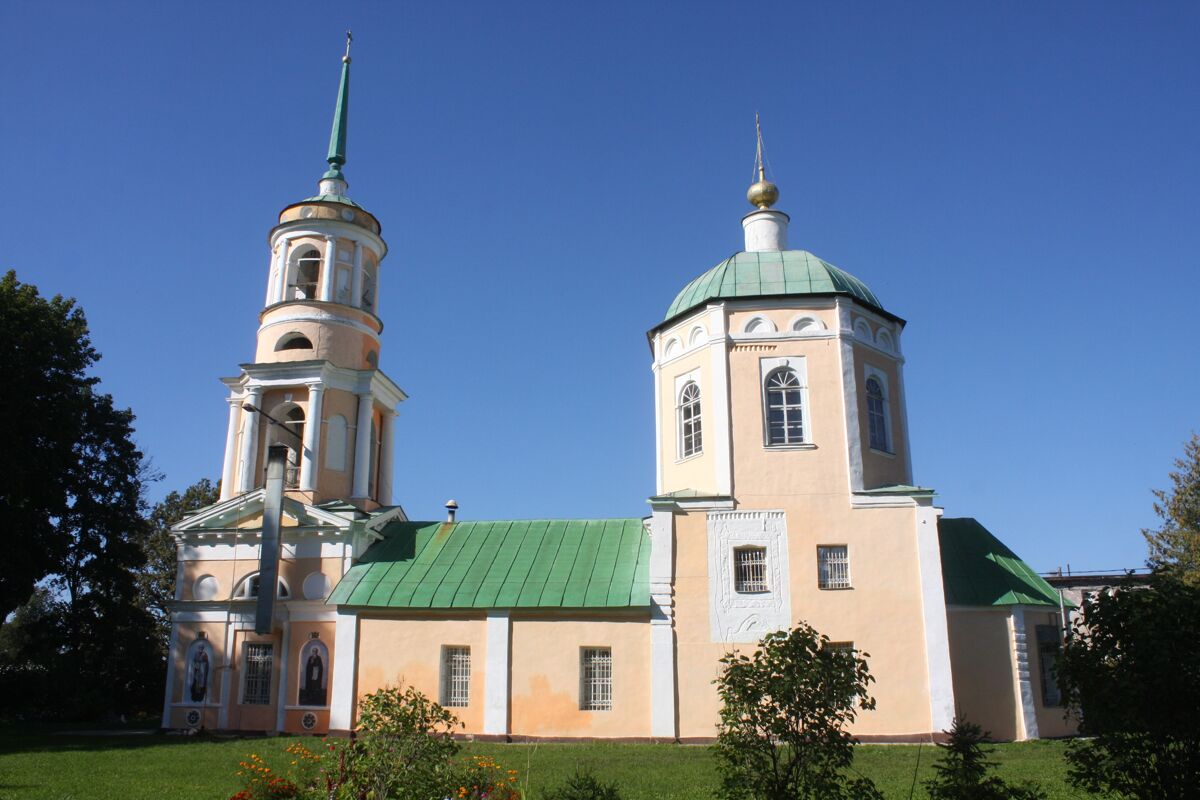 Церковь Спаса Преображения, Славный (Торжокский район и г. Торжок, Тверская область). фасады