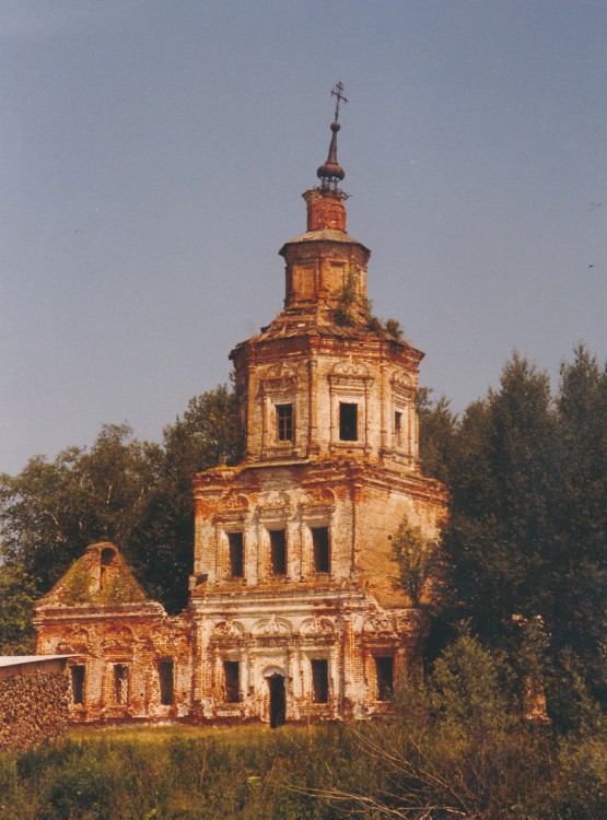 Могутово. Церковь Сергия Радонежского. документальные фотографии