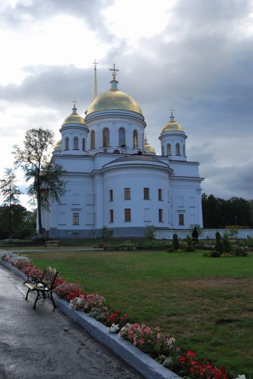 Александро-Невский Ново-Тихвинский монастырь. Собор Александра Невского, Екатеринбург (Екатеринбург (МО город Екатеринбург), Свердловская область). фасады