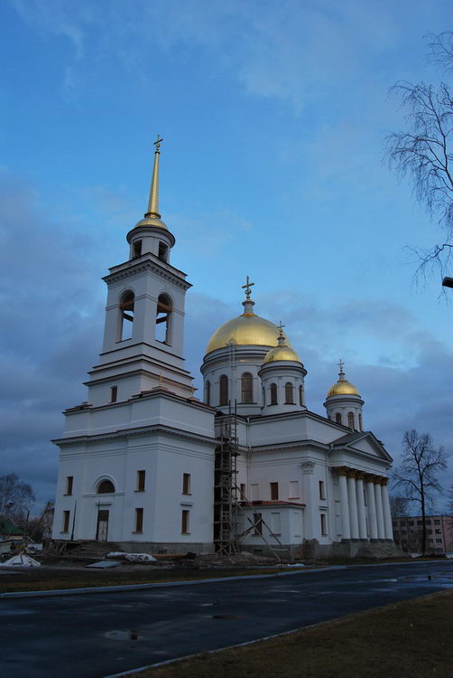 Екатеринбург. Александро-Невский Ново-Тихвинский монастырь. Собор Александра Невского. фасады