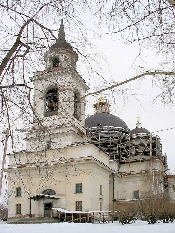 Екатеринбург. Александро-Невский Ново-Тихвинский монастырь. Собор Александра Невского. документальные фотографии