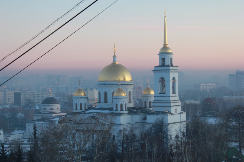 Александро-Невский Ново-Тихвинский монастырь. Собор Александра Невского, Екатеринбург (Екатеринбург (МО город Екатеринбург), Свердловская область). архитектурные детали