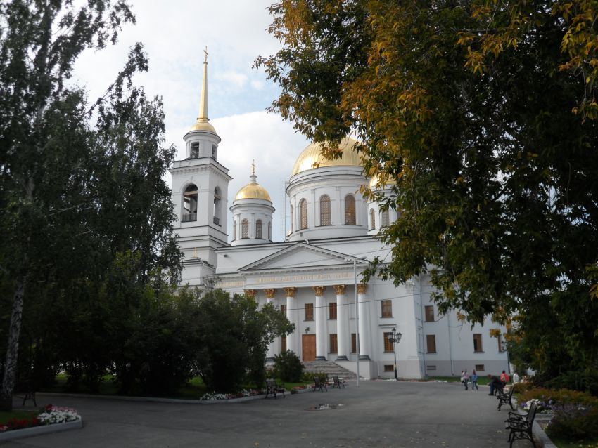 Александро-Невский Ново-Тихвинский монастырь. Собор Александра Невского, Екатеринбург (Екатеринбург (МО город Екатеринбург), Свердловская область). архитектурные детали