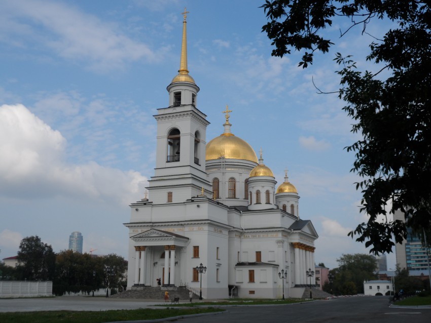 Александро-Невский Ново-Тихвинский монастырь. Собор Александра Невского, Екатеринбург (Екатеринбург (МО город Екатеринбург), Свердловская область). фасады