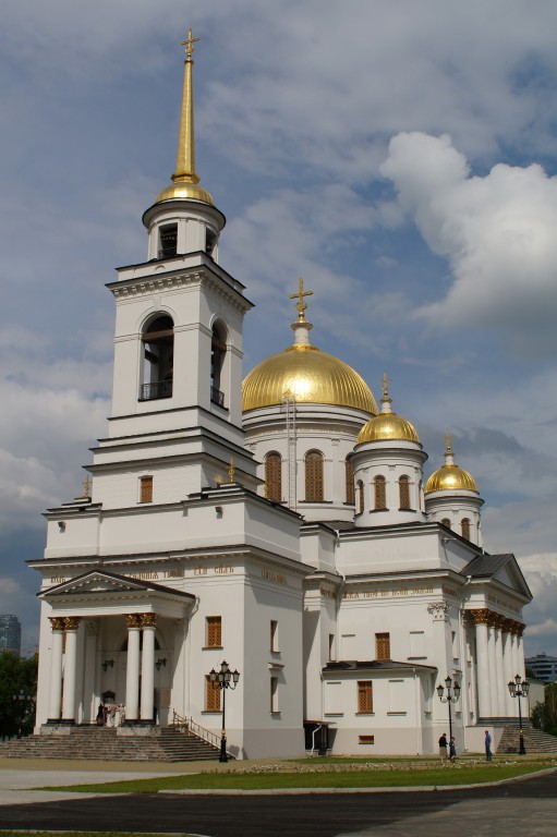 Александро-Невский Ново-Тихвинский монастырь. Собор Александра Невского, Екатеринбург (Екатеринбург (МО город Екатеринбург), Свердловская область). фасады