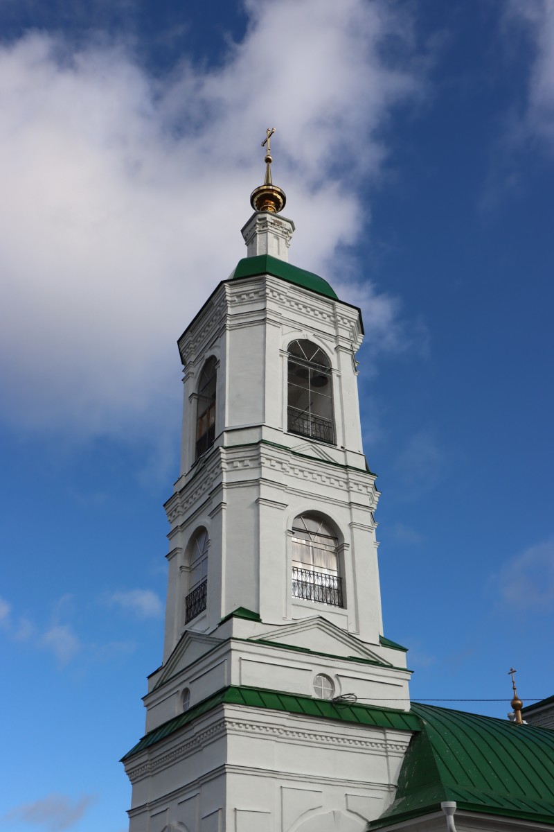 Ильинское. Церковь Иоанна Богослова. архитектурные детали, Колокольня, вид с юго-запада