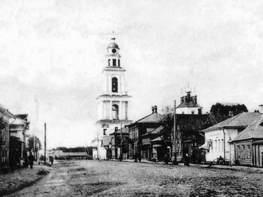 Церковь Казанской иконы Божией Матери, Гагарин (Гагаринский район, Смоленская область). архивная фотография, Фото начала 20-го века.