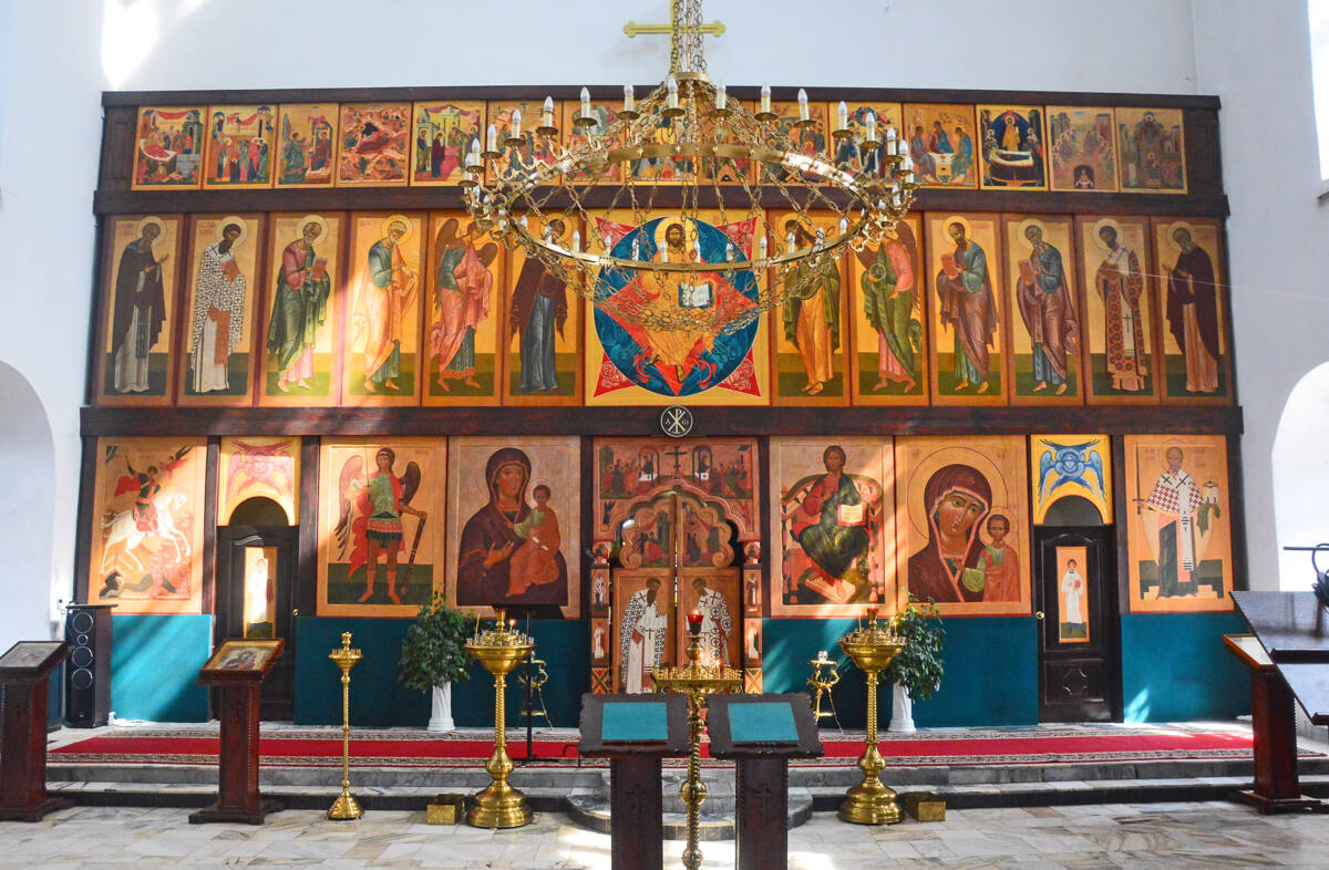 Церковь Казанской иконы Божией Матери, Гагарин (Гагаринский район, Смоленская область). интерьер и убранство
