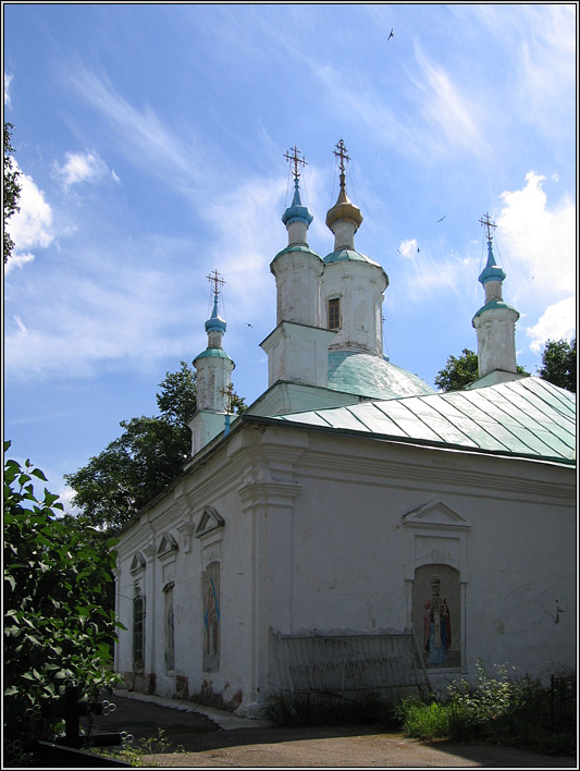 Баскаково. Церковь Спаса Преображения. фасады, 		      