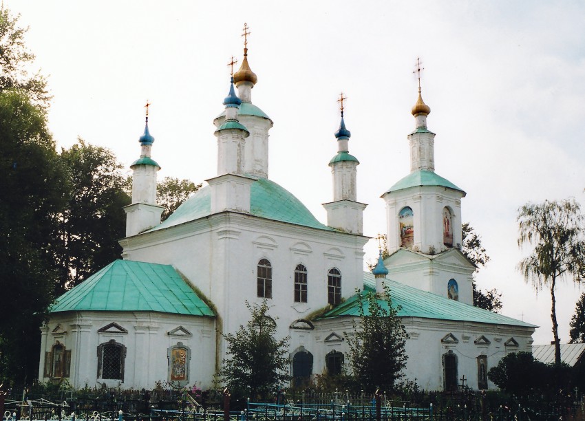 Баскаково. Церковь Спаса Преображения. фасады