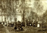 Церковь Спаса Преображения, Фото 1909 г. из приходского архива<br>, Баскаково, Гагаринский район, Смоленская область
