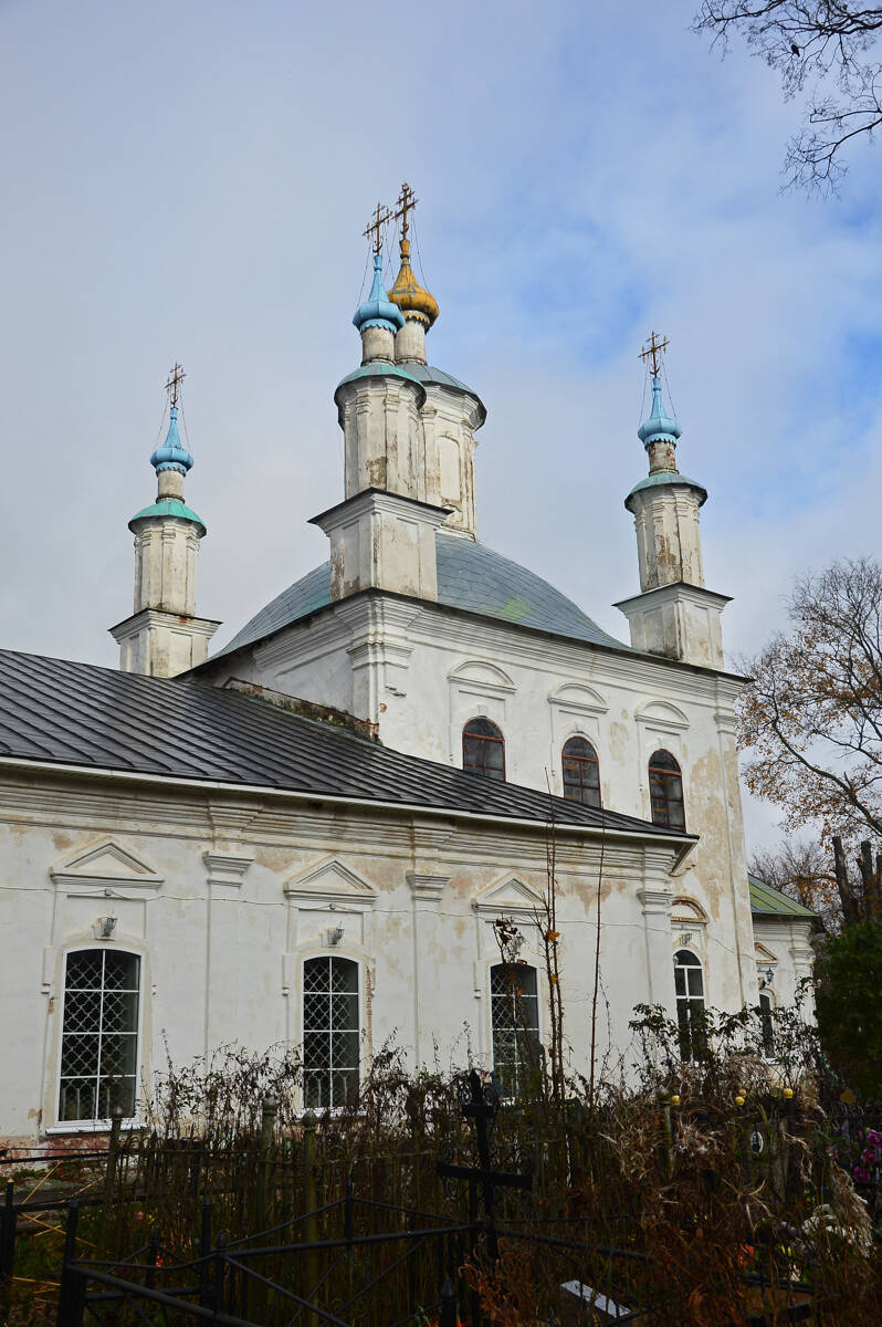 Церковь Преображения Господня, Баскаково (Гагаринский район, Смоленская область). архитектурные детали
