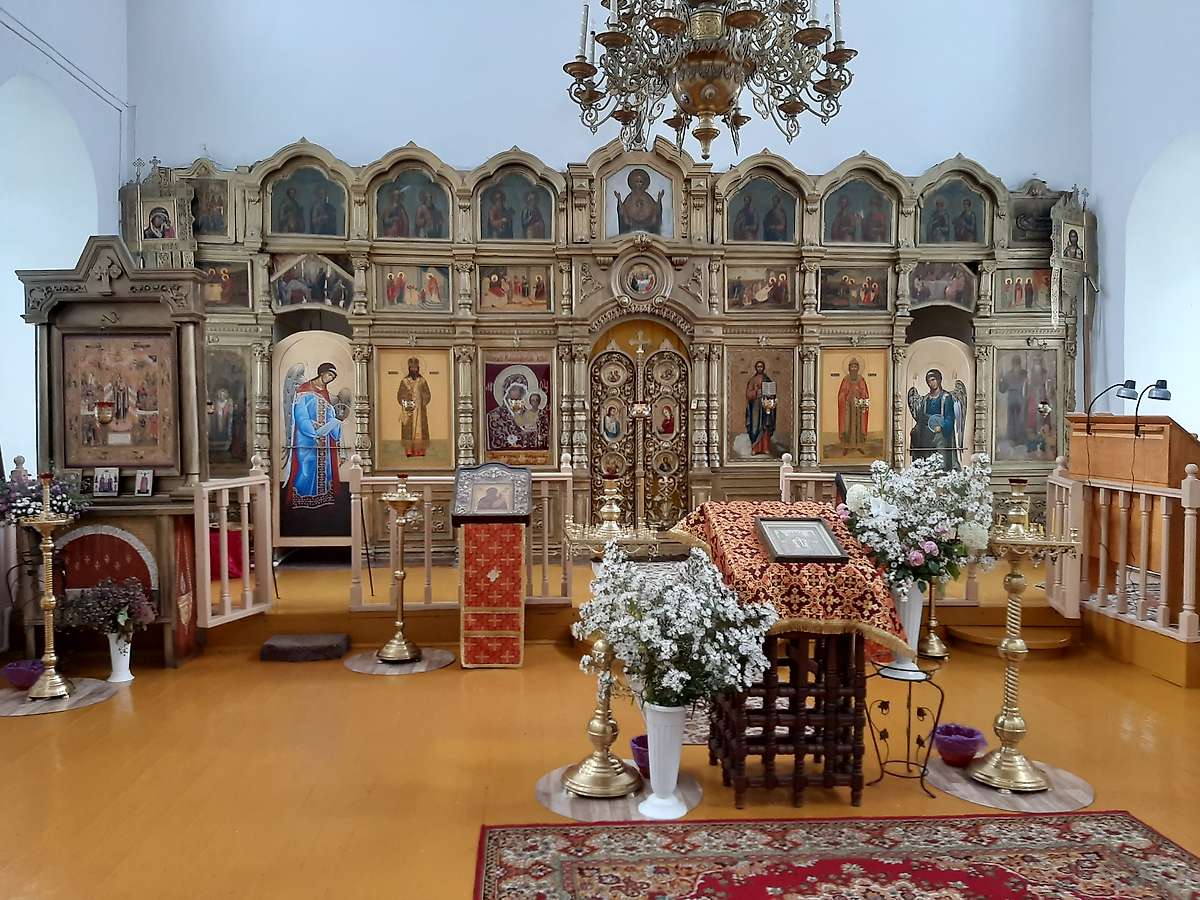 интерьер и убранство. Церковь Преображения Господня, Баскаково (Гагаринский район, Смоленская область)