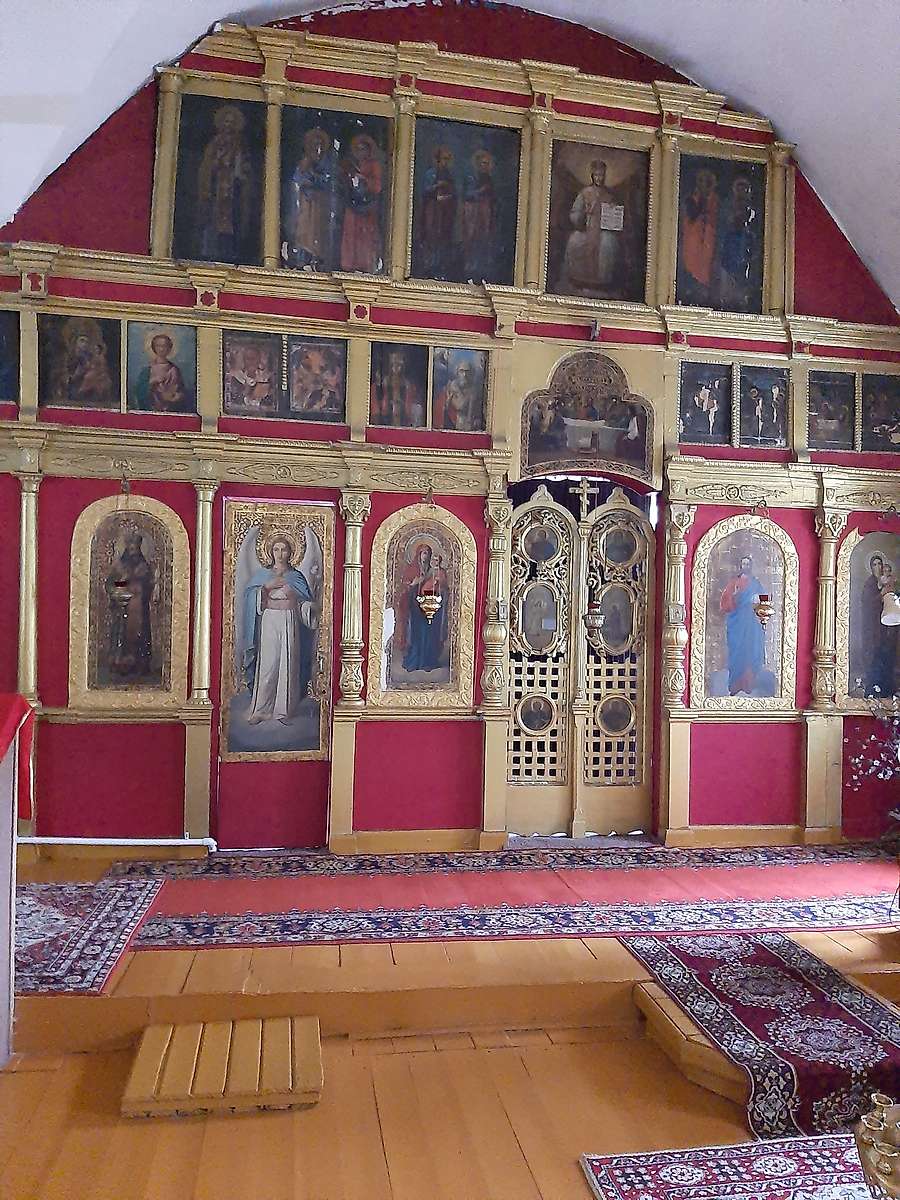 интерьер и убранство. Церковь Преображения Господня, Баскаково (Гагаринский район, Смоленская область)
