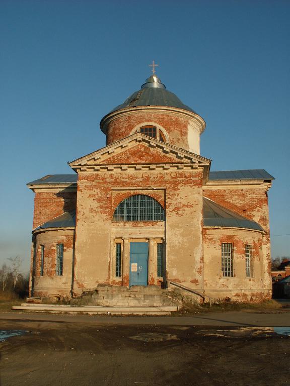Церковь Успения Пресвятой Богородицы, Пречистое (Гагаринский район, Смоленская область). фасады, 		      