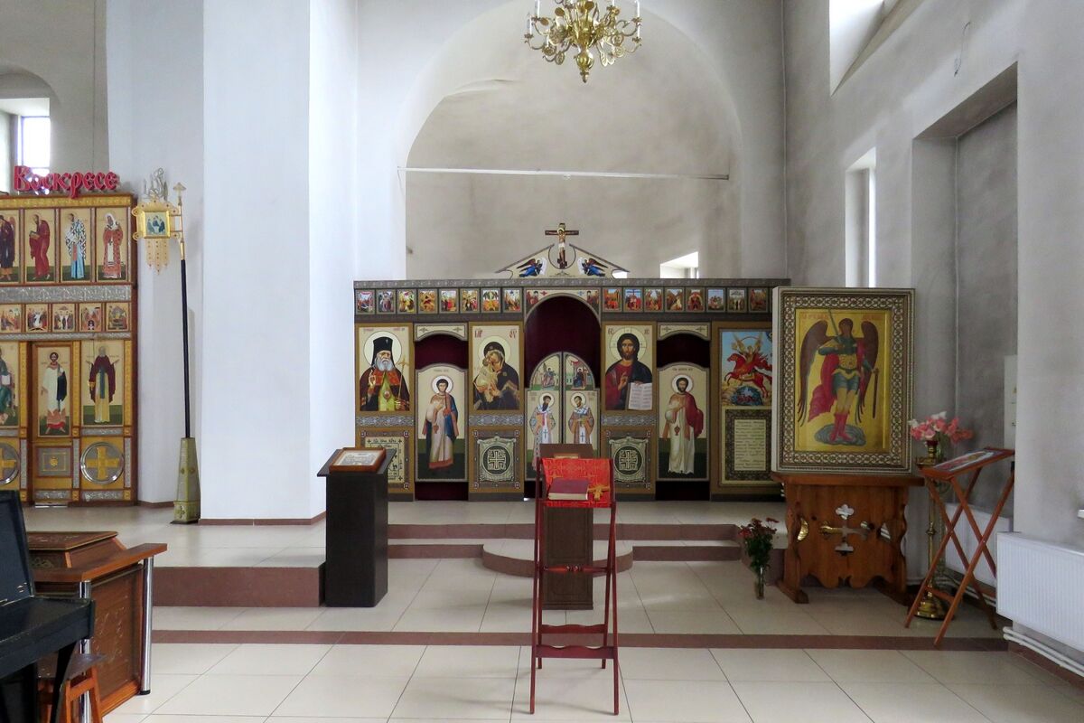 Церковь Успения Пресвятой Богородицы, Пречистое (Гагаринский район, Смоленская область). интерьер и убранство, Интерьер северного придела
