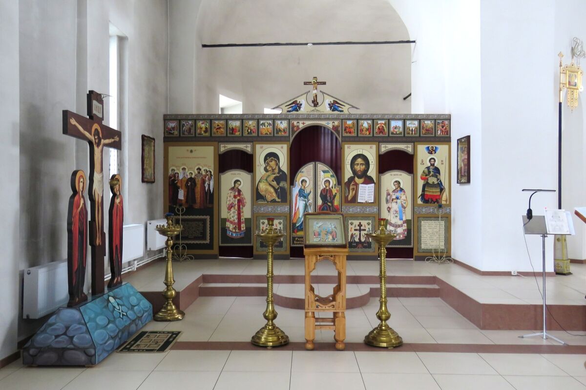 Церковь Успения Пресвятой Богородицы, Пречистое (Гагаринский район, Смоленская область). интерьер и убранство, Интерьер южного придела
