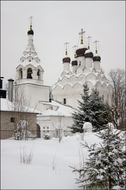 Комягино. Церковь Сергия Радонежского. фасады
