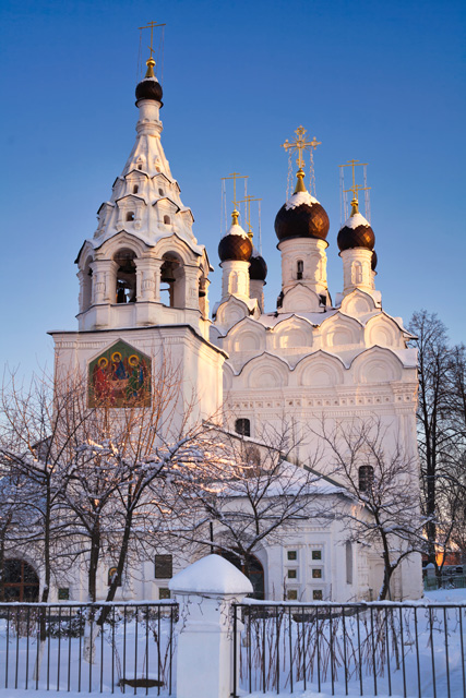 Комягино. Церковь Сергия Радонежского. фасады