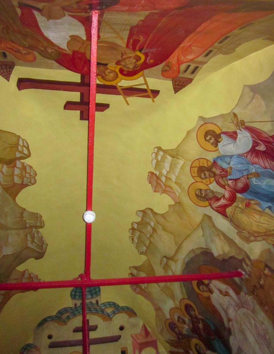 Церковь Сергия Радонежского, Комягино (Пушкинский район и гг. Ивантеевка, Королёв, Московская область). интерьер и убранство, Свод северного придела Макария Желтоводского