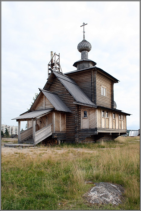 Церковь Варлаама Керетского, Чупа (Лоухский район, Республика Карелия). фасады