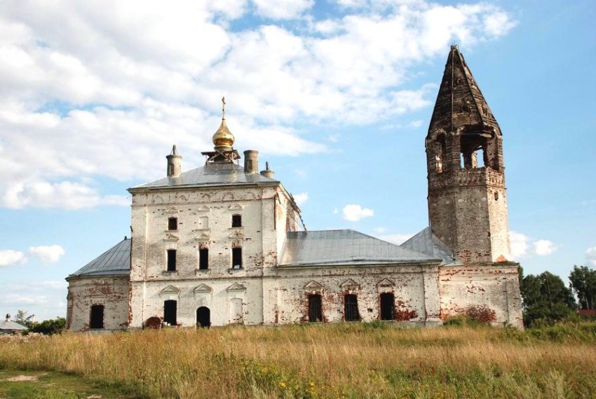 Церковь Благовещения Пресвятой Богородицы, Великово (Ковровский район и г. Ковров, Владимирская область). дополнительная информация, северный фасад