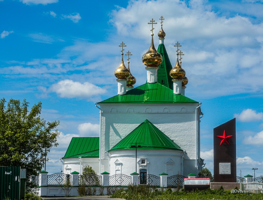 Великово. Церковь Благовещения Пресвятой Богородицы. фасады