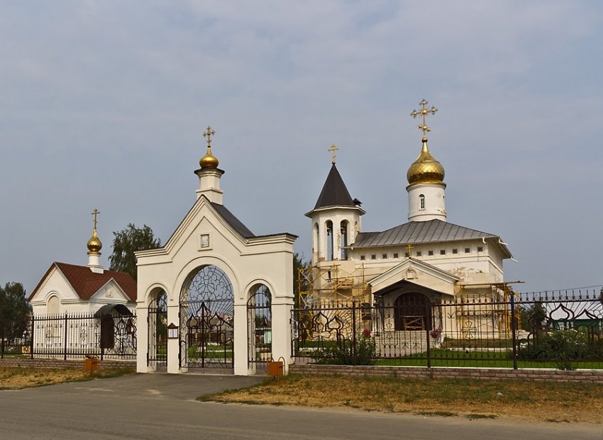 Ковров. Церковь Благовещения Пресвятой Богородицы. общий вид в ландшафте