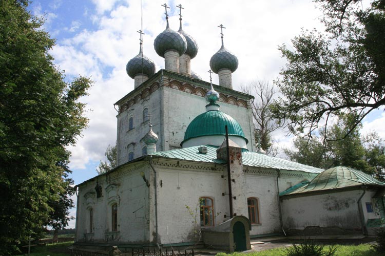 Большие Всегодичи. Церковь Успения Пресвятой Богородицы. фасады