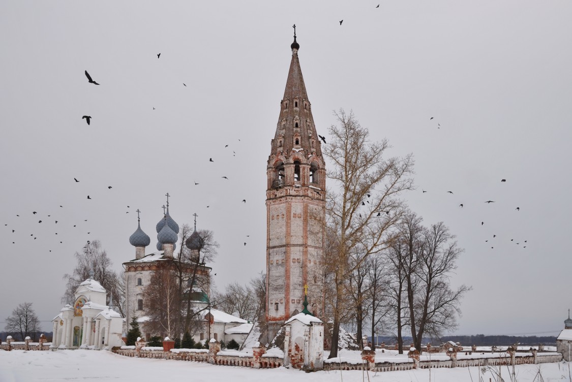 Церковь Успения Пресвятой Богородицы, Большие Всегодичи (Ковровский район и г. Ковров, Владимирская область). фасады