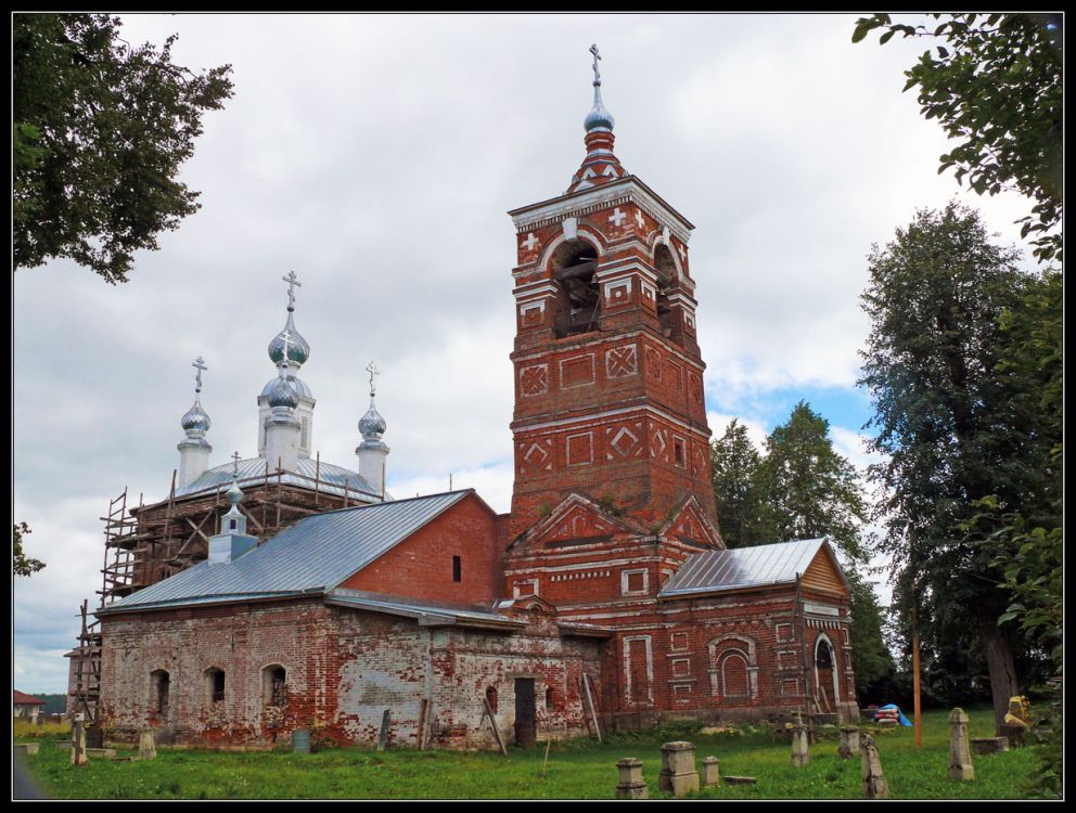 Церковь Рождества Пресвятой Богородицы, Малые Всегодичи (Ковровский район и г. Ковров, Владимирская область). фасады
