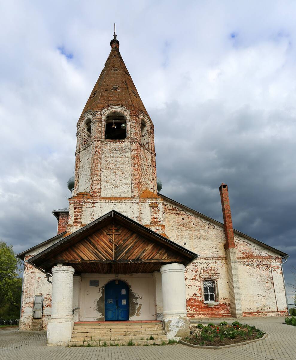 Церковь Казанской иконы Божией Матери, Малышево (Ковровский район и г. Ковров, Владимирская область). фасады