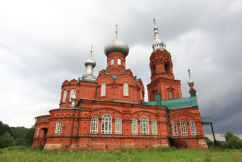 Ширково. Церковь Рождества Иоанна Предтечи (каменная). фасады