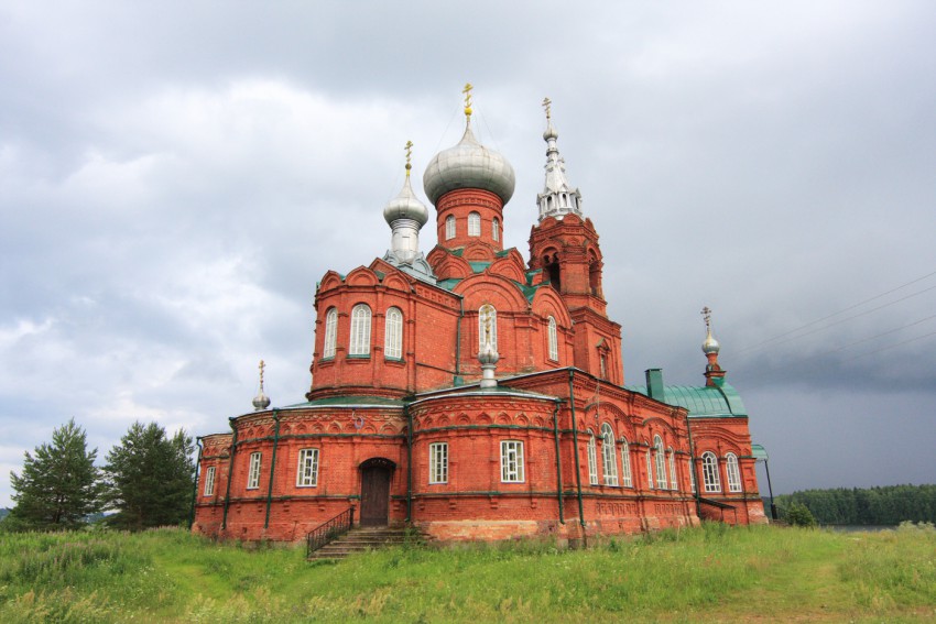 Ширково. Церковь Рождества Иоанна Предтечи (каменная). фасады