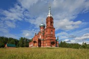 Церковь Рождества Иоанна Предтечи (каменная), Общий вид с северо-запада<br>, Ширково, Пеновский район, Тверская область