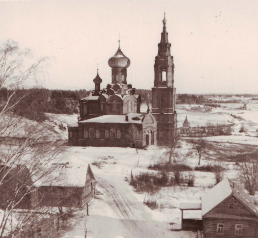 Ширково. Церковь Рождества Иоанна Предтечи (каменная). архивная фотография, Фото 1941 г. с аукциона e-bay.de