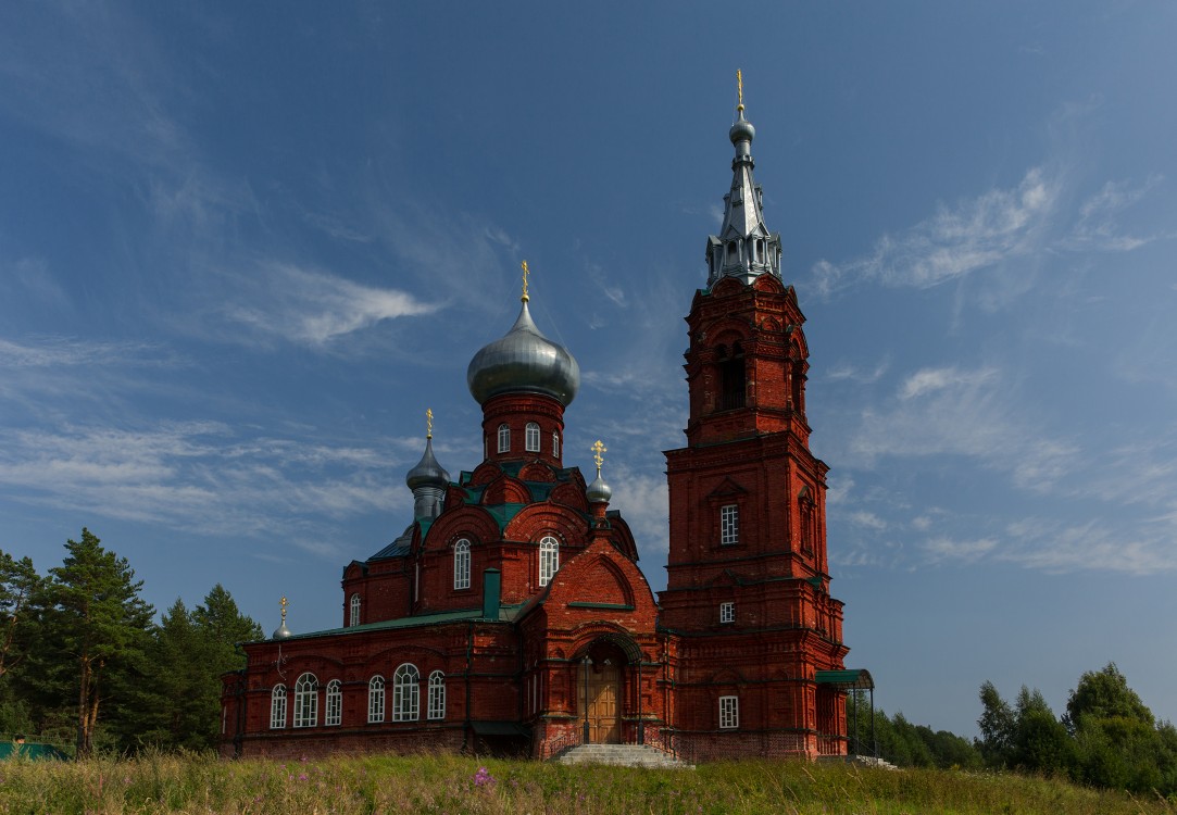 Ширково. Церковь Рождества Иоанна Предтечи (каменная). фасады