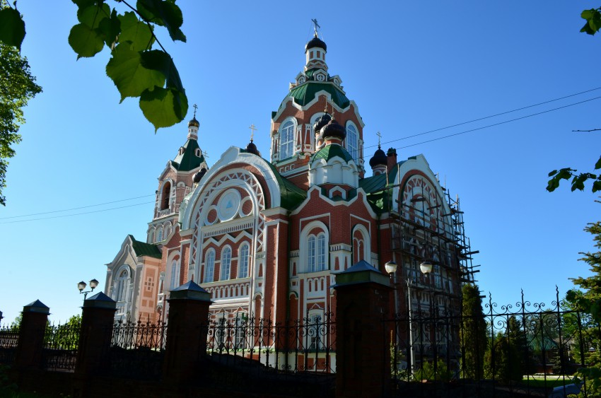 Юрино. Церковь Михаила Архангела. фасады