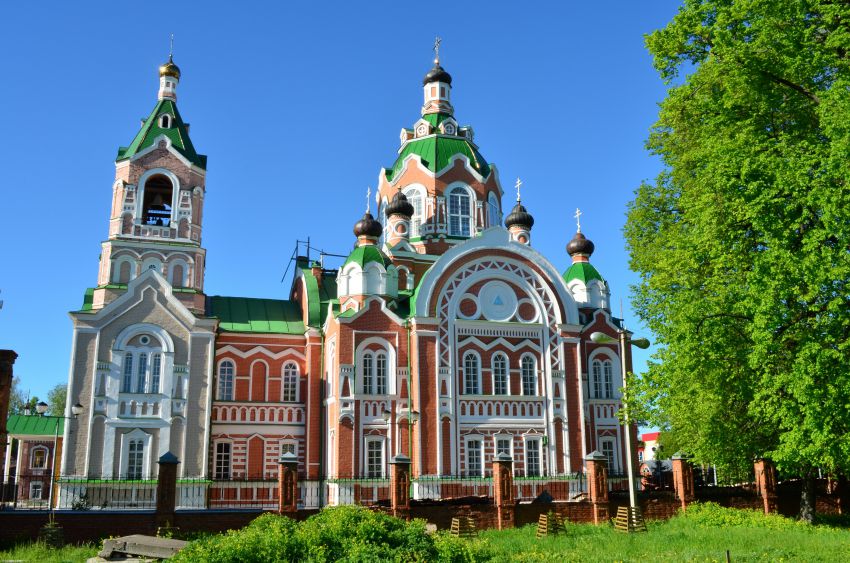 Церковь Михаила Архангела, Юрино (Юринский район, Республика Марий Эл). фасады