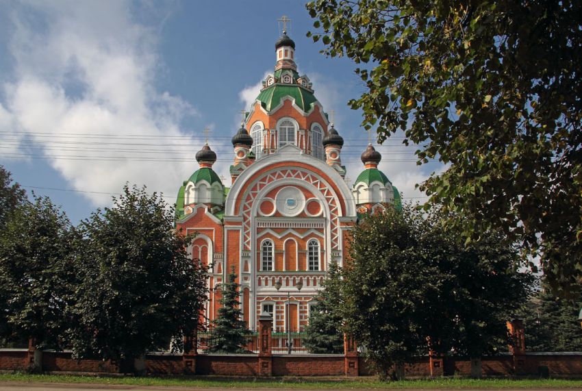 Юрино. Церковь Михаила Архангела. фасады