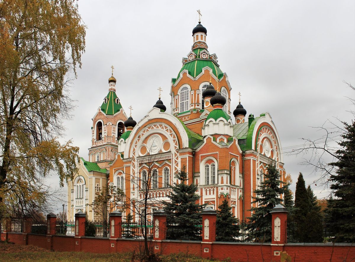Церковь Михаила Архангела, Юрино (Юринский район, Республика Марий Эл). фасады, Вид с юго-востока