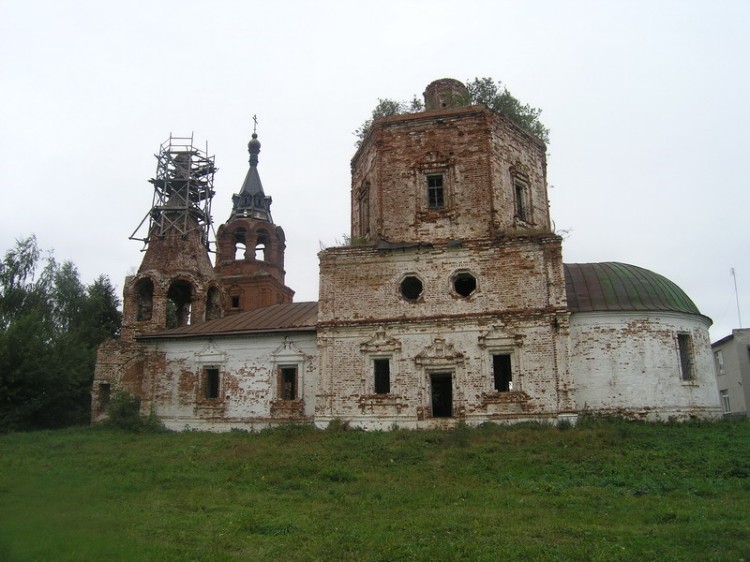 Церковь Казанской иконы Божией Матери, Григорово (Большемурашкинский район, Нижегородская область). фасады