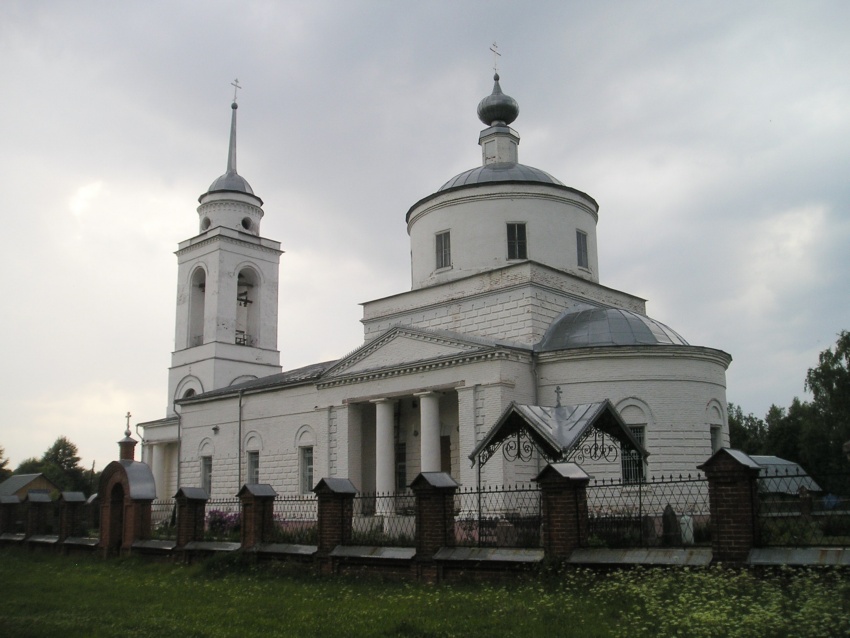 Церковь Николая Чудотворца, Заскочиха (Бор, ГО, Нижегородская область). фасады