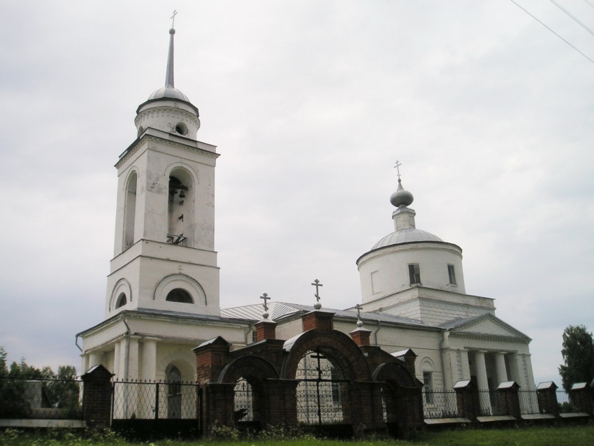 Церковь Николая Чудотворца, Заскочиха (Бор, ГО, Нижегородская область). фасады