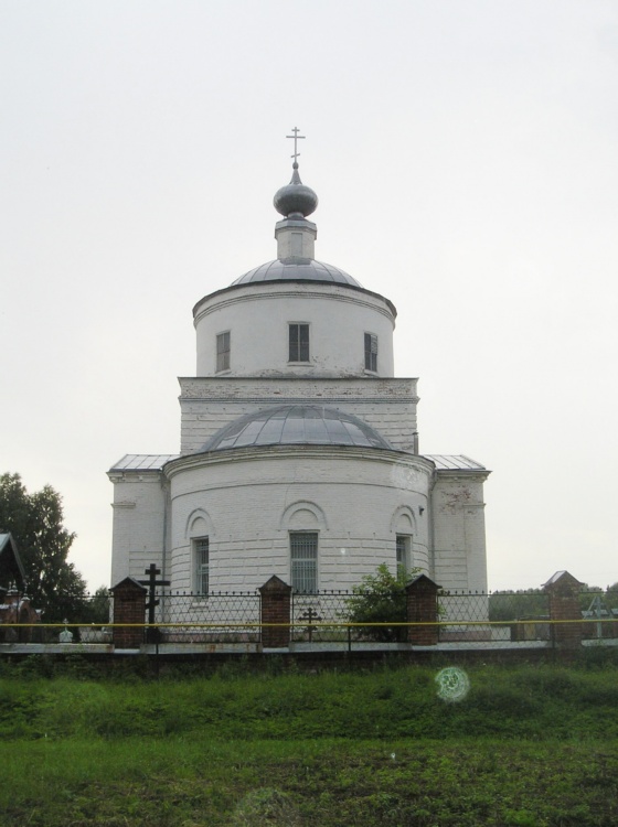 Церковь Николая Чудотворца, Заскочиха (Бор, ГО, Нижегородская область). фасады