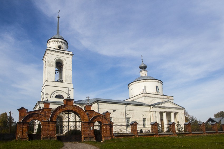 Церковь Николая Чудотворца, Заскочиха (Бор, ГО, Нижегородская область). фасады
